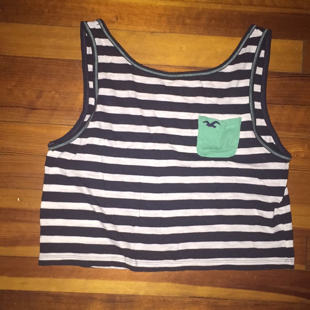 Cropped Hollister tank top